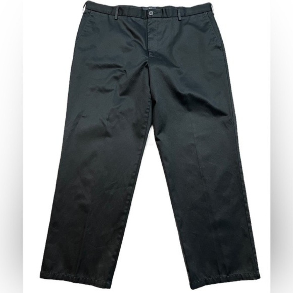 Dockers Signature Khaki Classic Fit Black Pants Size 40X30